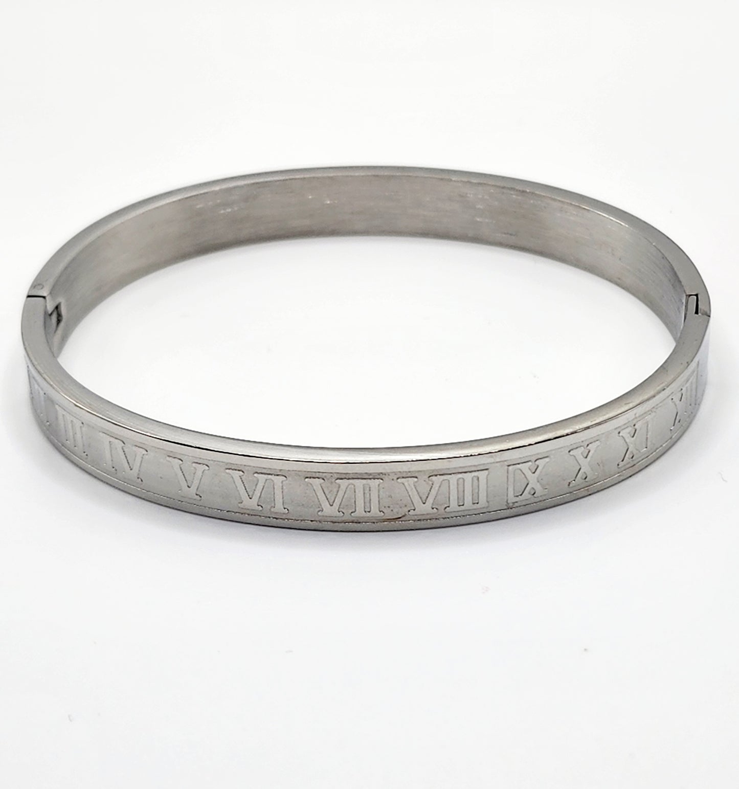 Roman Numeral Bangle - 7.83hz