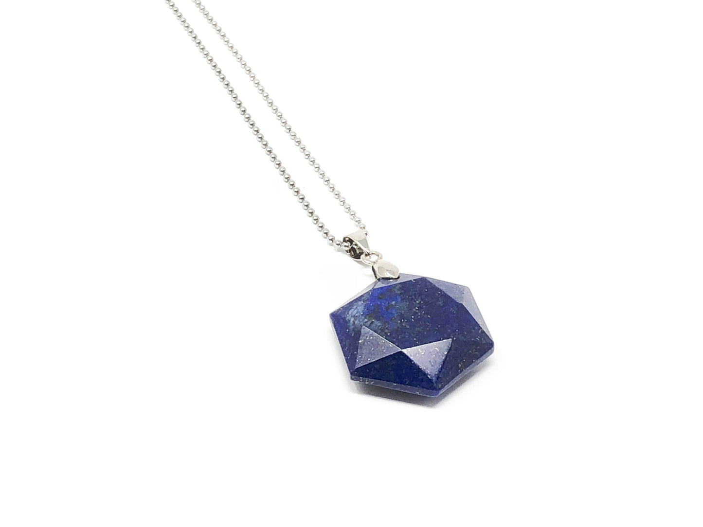 432hz Atlantean Firestar Hexagon Coin Necklace