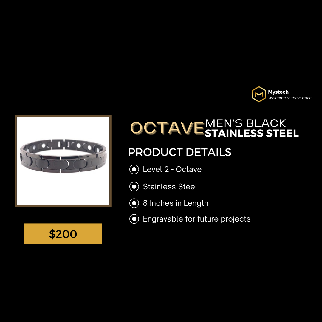 Octave Men's Stainless Steel - Black