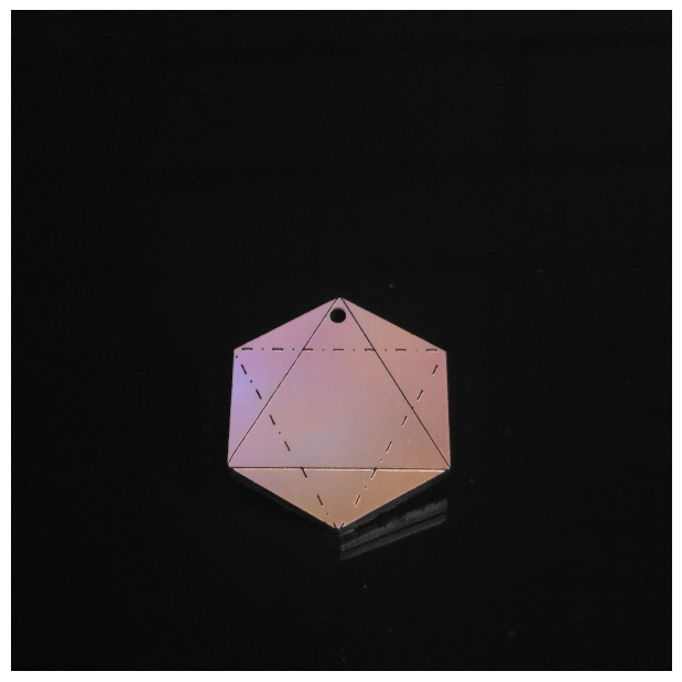 Octahedron Pendant