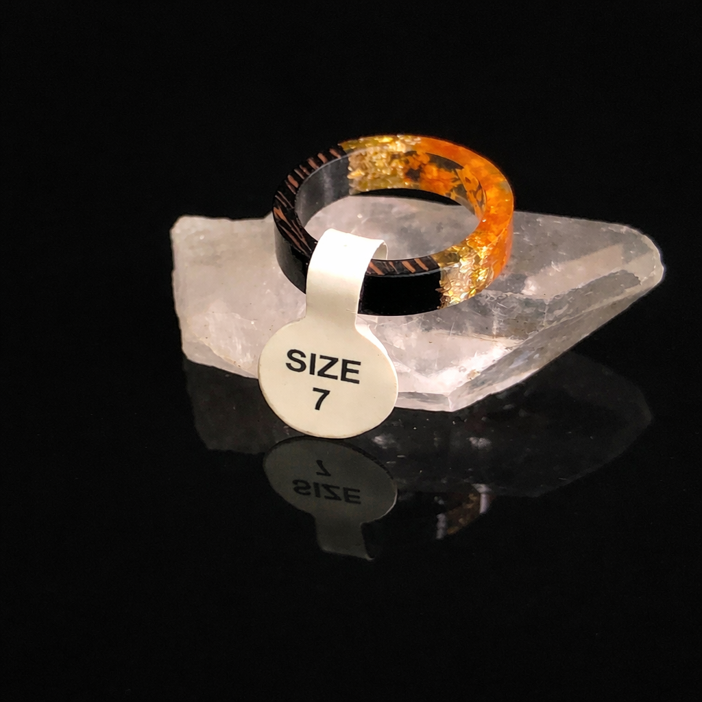 Resin Relic Ring — Ember Core
