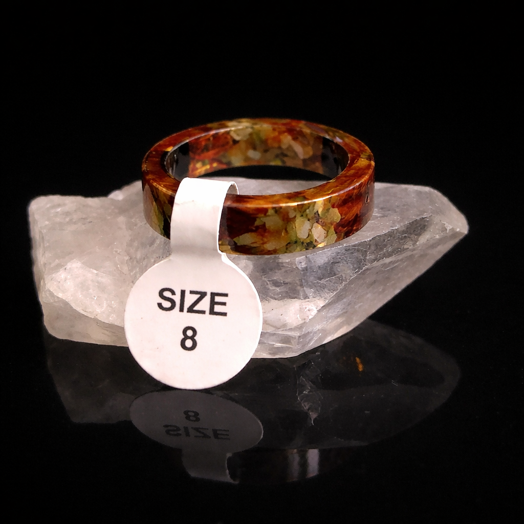 Resin Relic Ring — Gilded Root