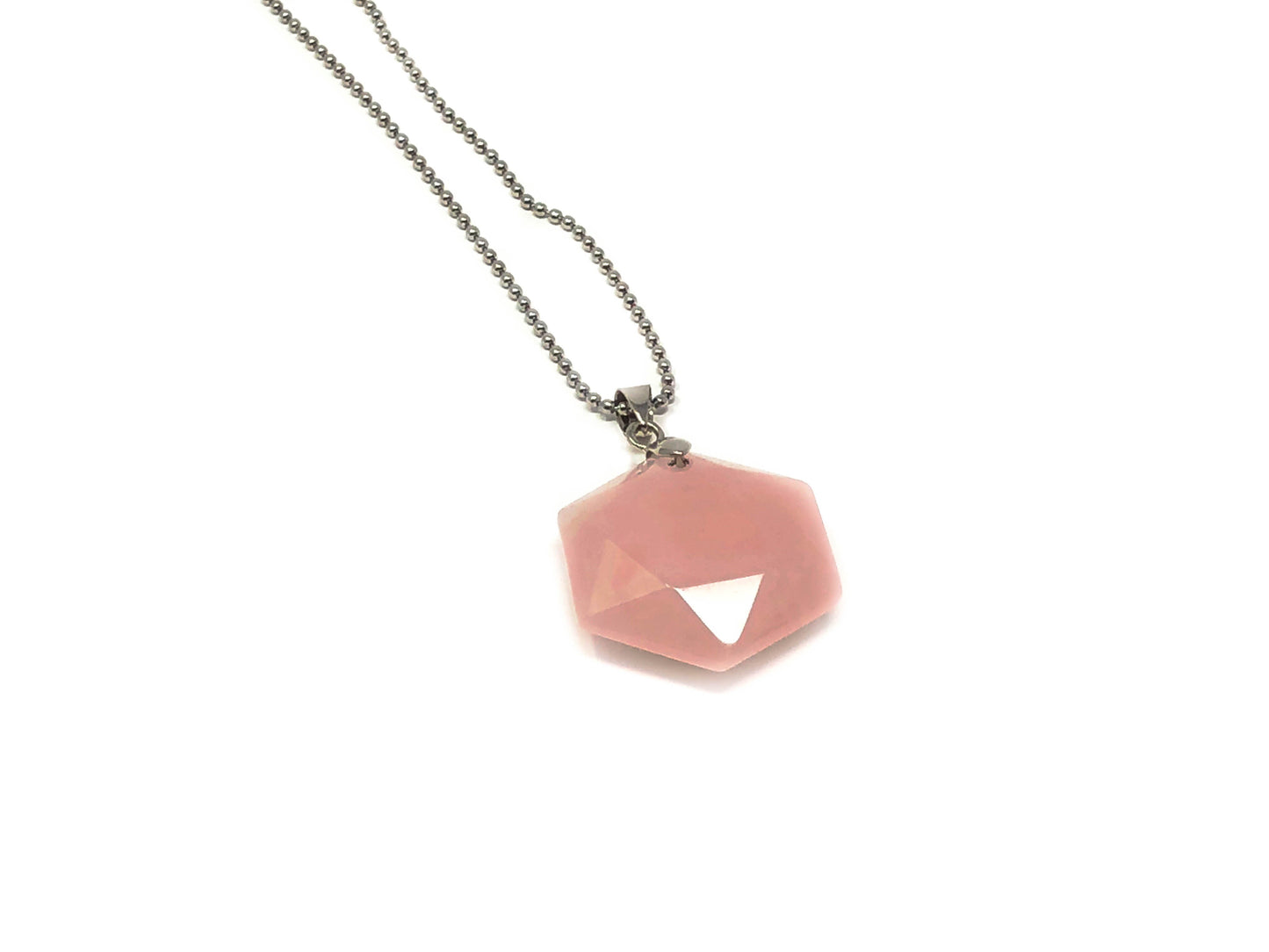 432hz Atlantean Firestar Hexagon Coin Necklace