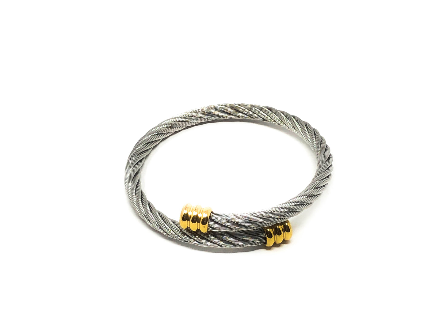 Thick Cable Expander Bracelet - 8.25 inch