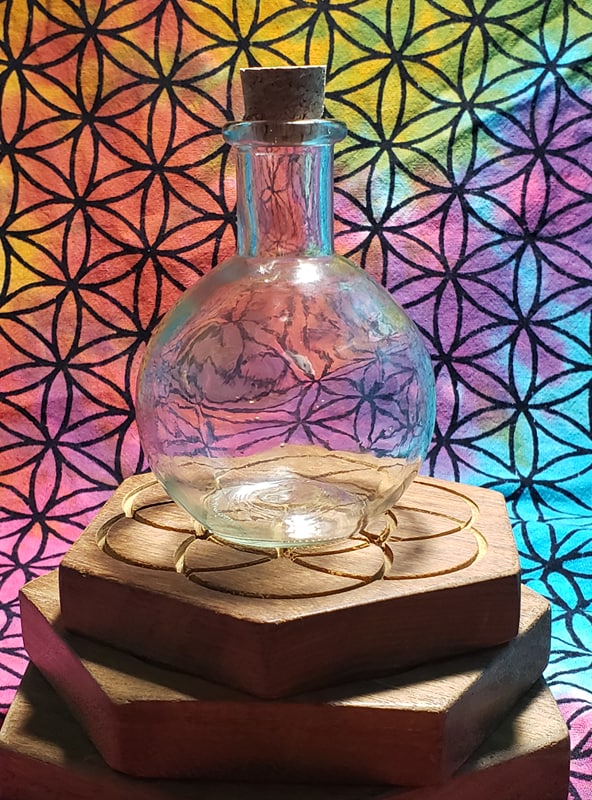 Lightning Potion Bottle - 7.83hz