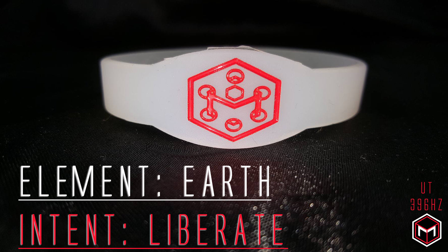 396hz Solfeggio UT Liberation Silicone Band