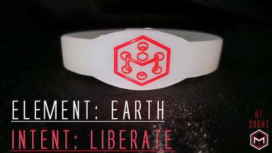 396hz Solfeggio UT Liberation Silicone Band