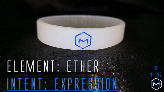 741hz Solfeggio SOL Expression Silicone Band