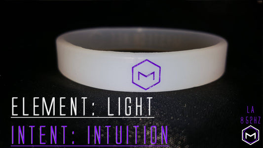 852hz Solfeggio LA Intuition Silicone Band