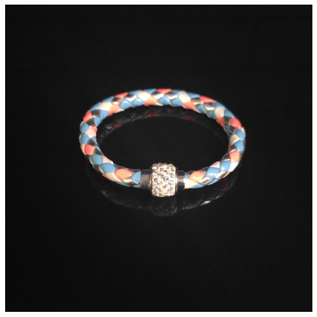 Braided Crystal Bracelet - Pastel