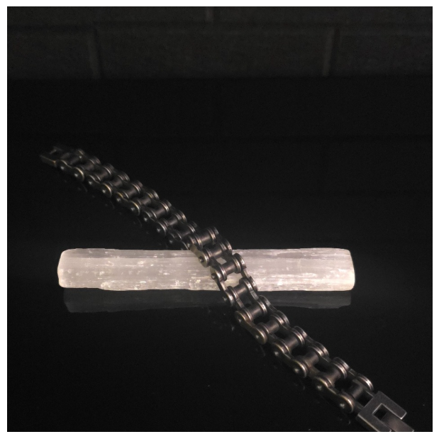 Heavy Bike Chain Bracelet - Stainless Steel Gun Metal