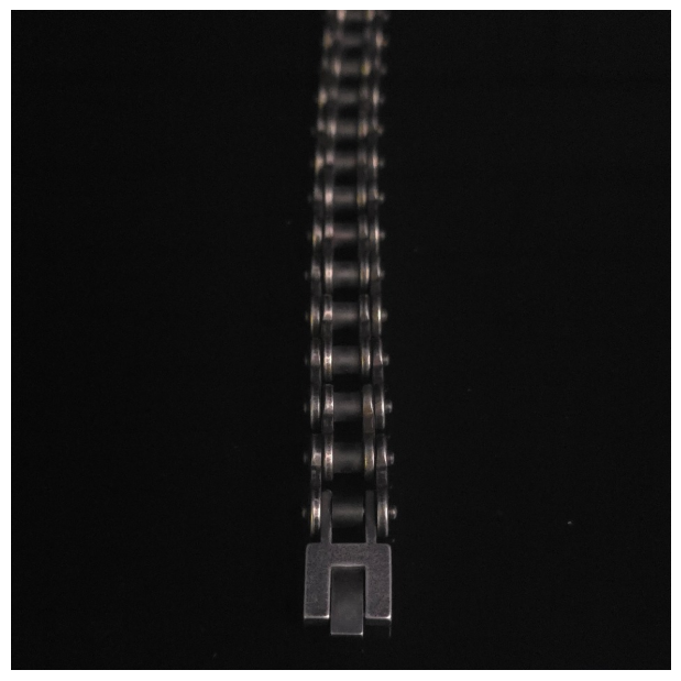 Heavy Bike Chain Bracelet - Stainless Steel Gun Metal