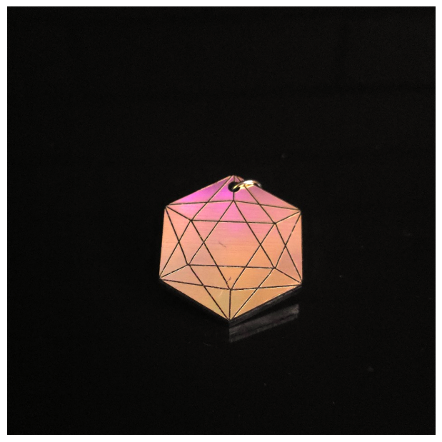 Icosahedron Pendant