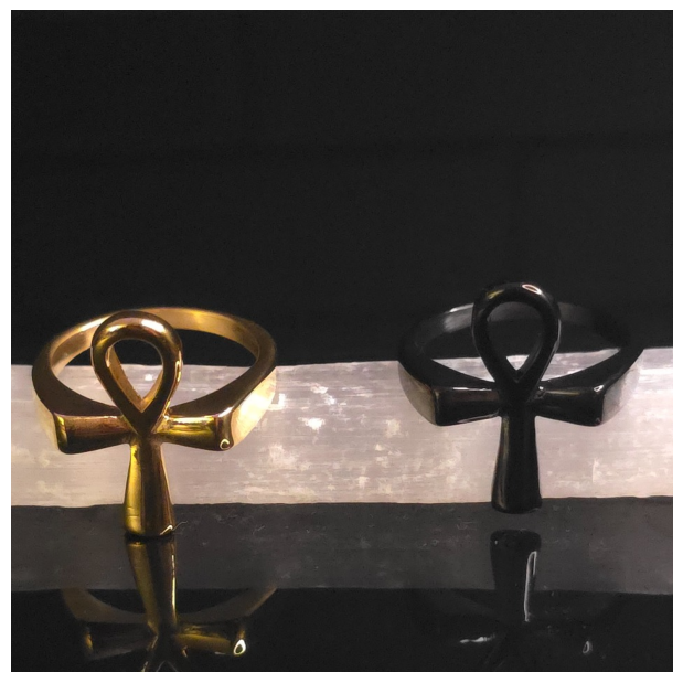 King's Chamber Ankh Ring