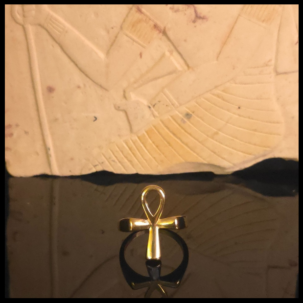 King's Chamber Ankh Ring