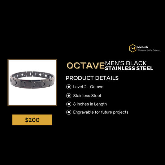 Octave Men's Stainless Steel - Black