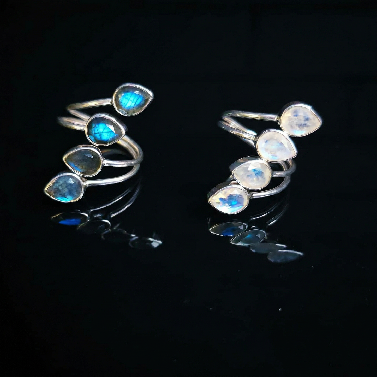 THE MOONSPIRE RING — Moonstone
