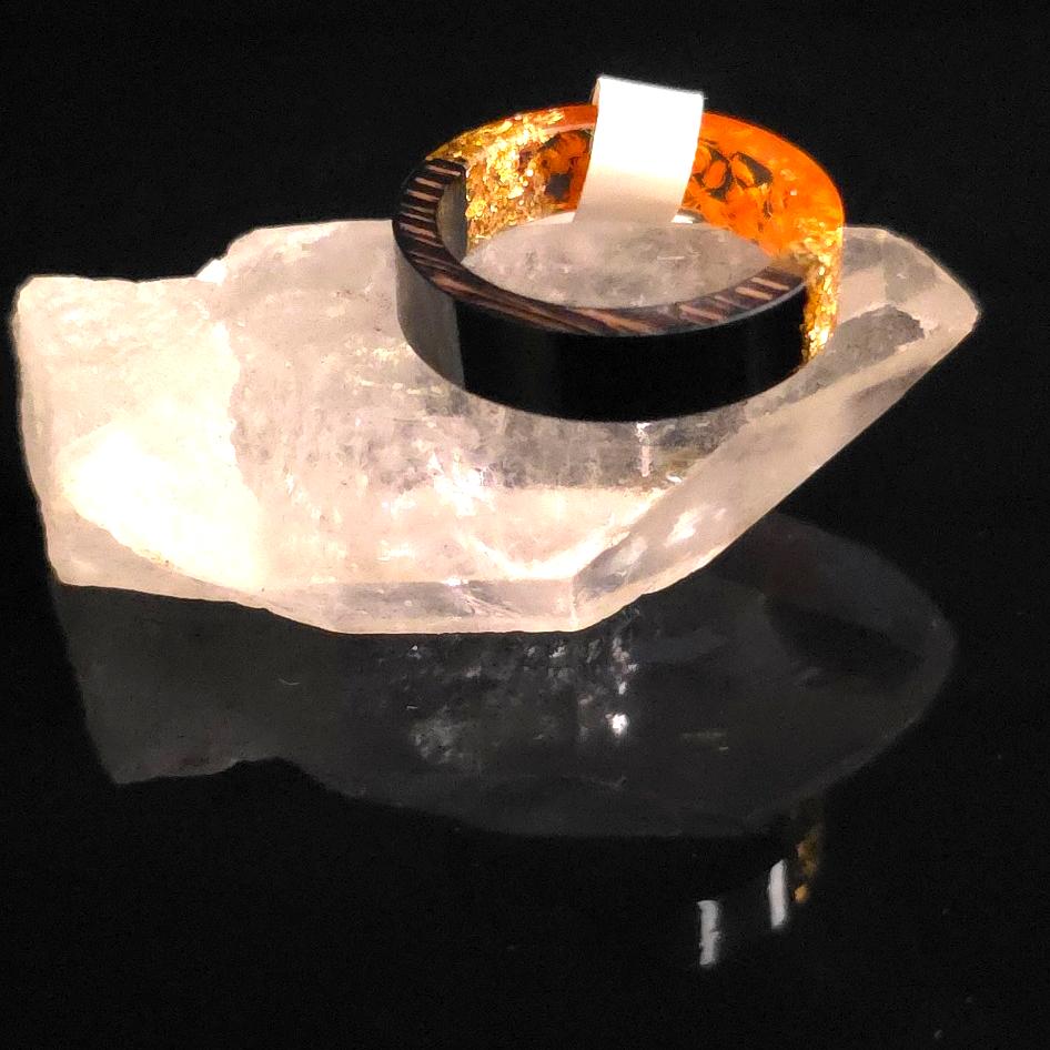 Resin Relic Ring — Ember Core