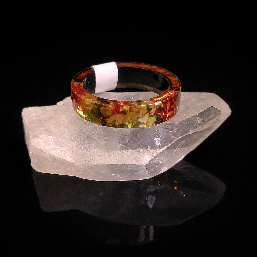 Resin Relic Ring — Gilded Root