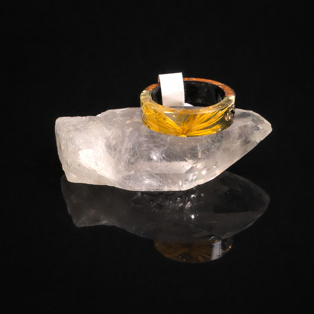 Resin Relic Ring — Solar Thread