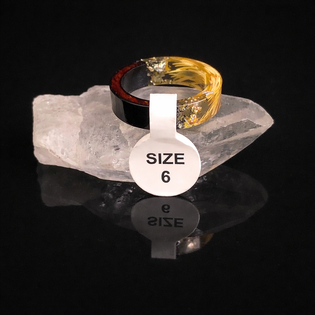 Resin Relic Ring — Solar Thread