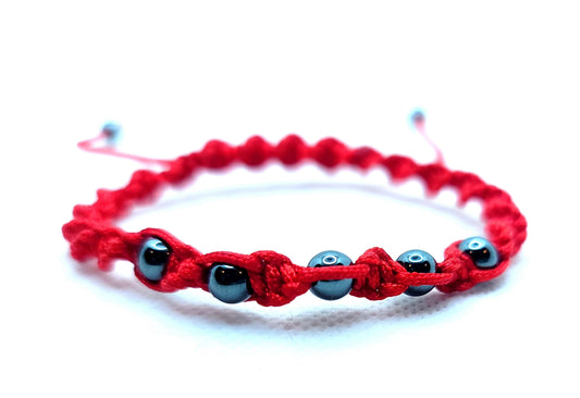 DNA Strand Bracelet - Red