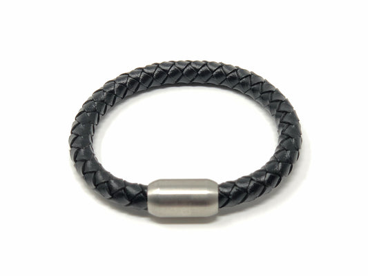 Prometheus Leather Bracelet - Black